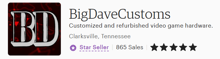 Etsy Star Seller with hundred of 5-star reviews